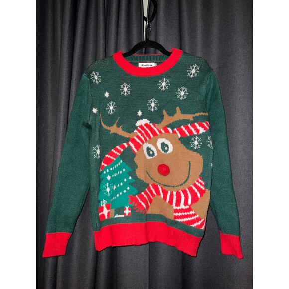 Ugly Christmas Sweater Xmas Size Medium - Picture 1 of 3
